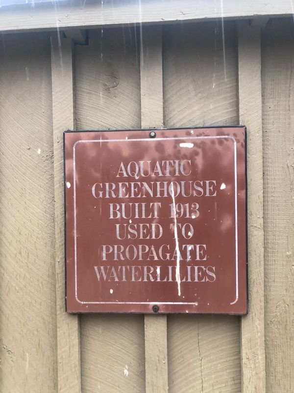 Aquatic Greenhouse #1 Marker image. Click for full size.