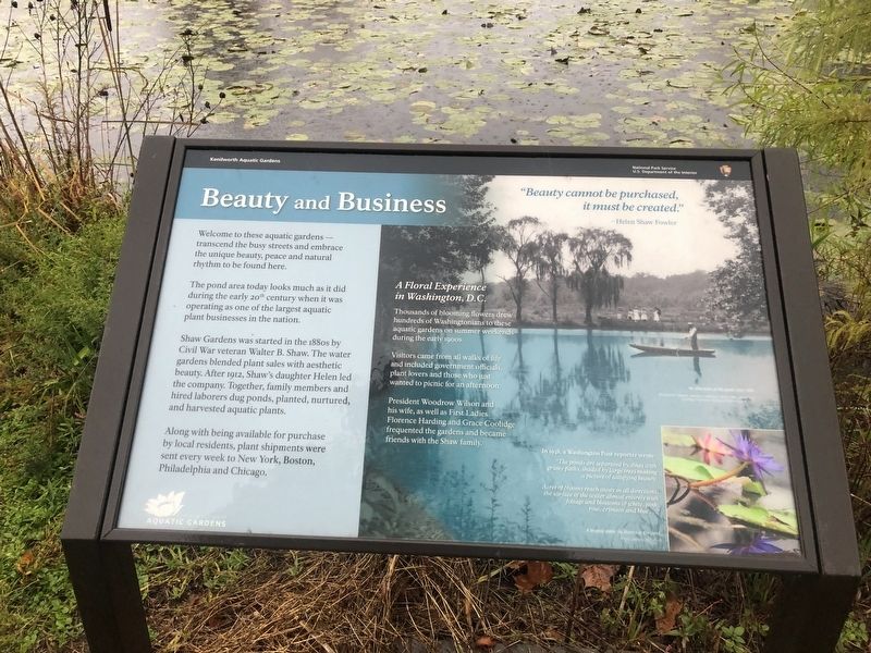 Beauty and Business Marker image. Click for full size.