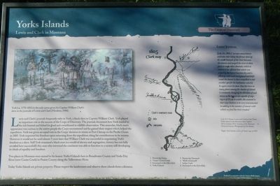 Yorks Islands Marker image. Click for full size.