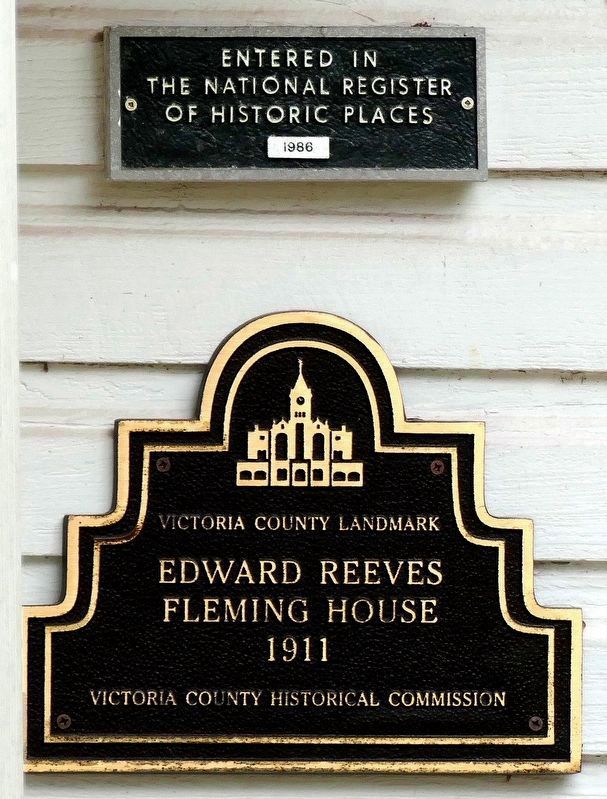 Additional Fleming-Welder House Markers image. Click for full size.