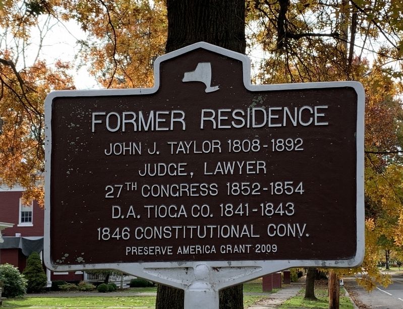 Former Residence Marker. Click for full size. Former Residence Marker image. Click for full size.
