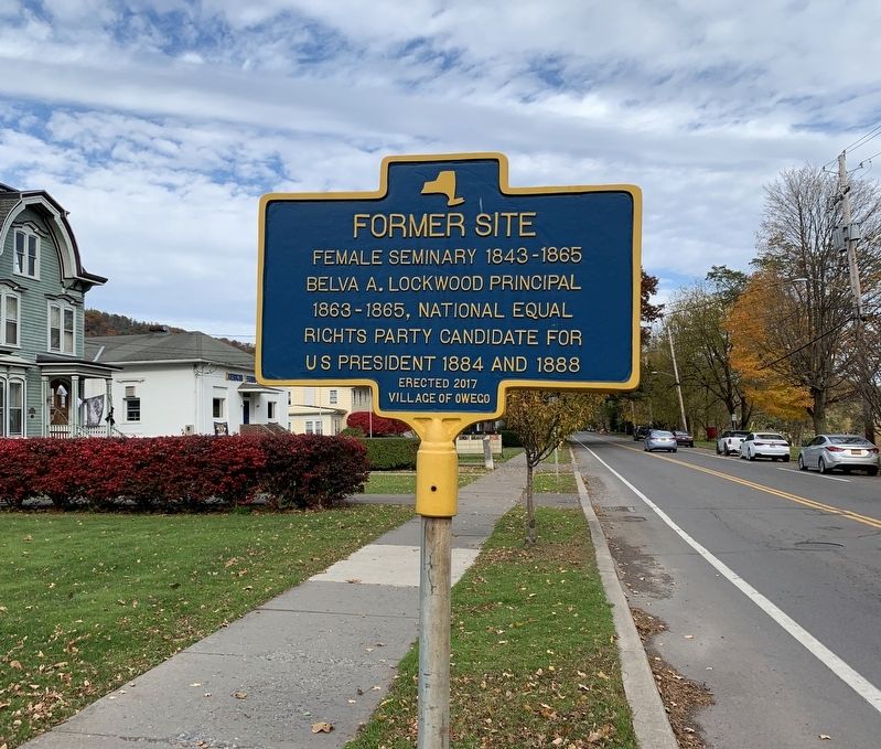 Former Site Marker. Click for full size. Former Site Marker image. Click for full size.