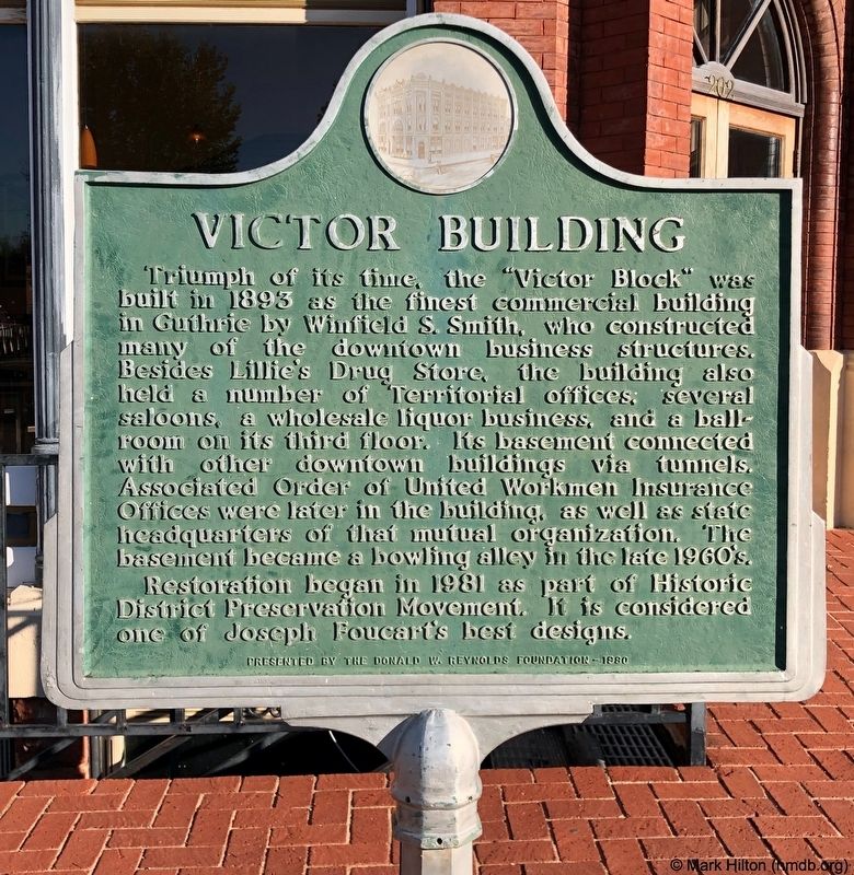 Victor Building Marker image. Click for full size.
