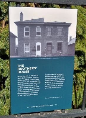 The Brothers' House Marker image. Click for full size.