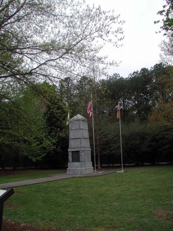 Cherokee Indian Memorial. Click for full size. Cherokee Indian Memorial image. Click for full size.