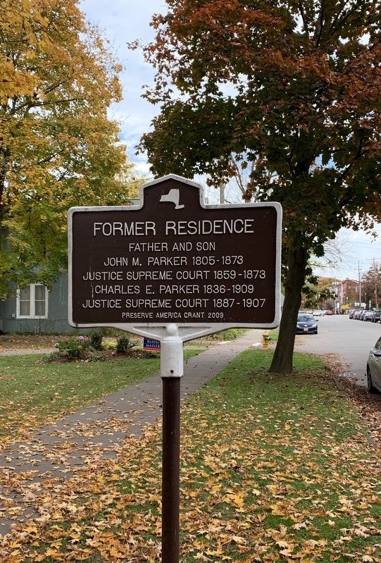 Former Residence Marker image. Click for full size.