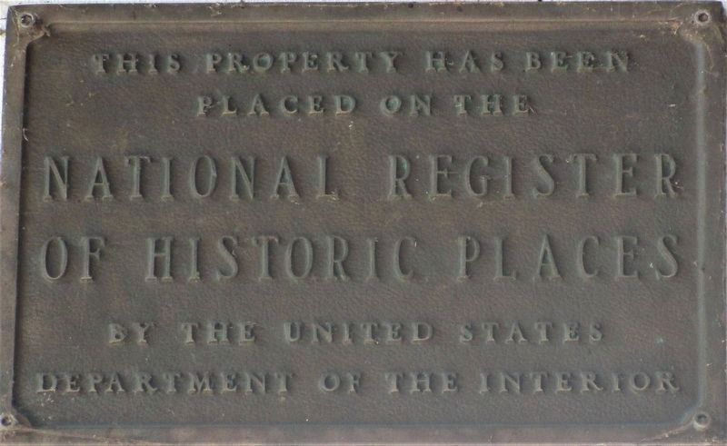 National Register of Historic Places plaque on the bridge image. Click for full size.