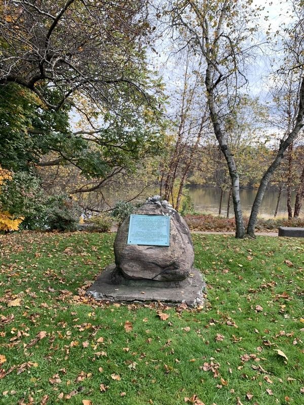 On the Site of Owego Marker. Click for full size. On the Site of Owego Marker image. Click for full size.