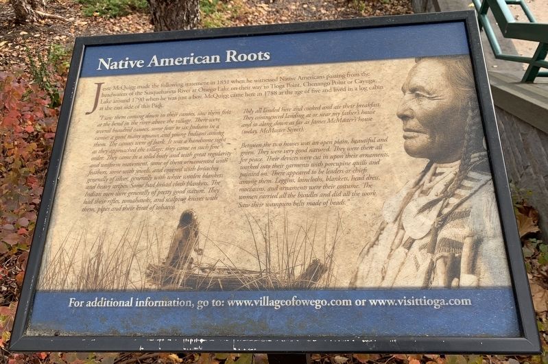 Native American Roots Marker image. Click for full size.