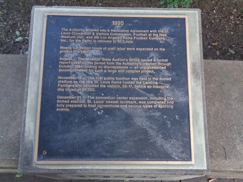 1995 Marker. Click for full size. 1995 Marker image. Click for full size.