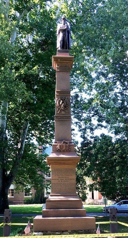 Deerfield Civil War Monument image. Click for full size.