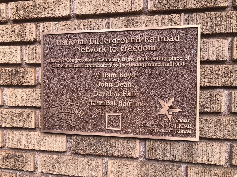 National Underground Railroad Network to Freedom Marker image. Click for full size.