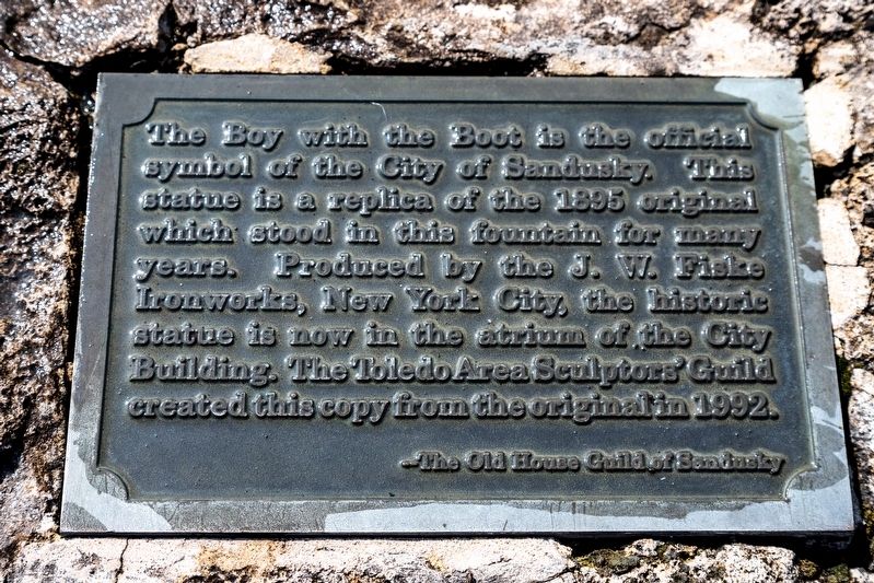 The Boy with the Boot Marker image. Click for full size.