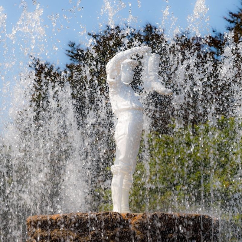 “The Boy with the Boot” in Sandusky, Ohio image. Click for full size.