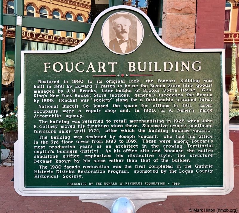 Foucart Building Marker image. Click for full size.