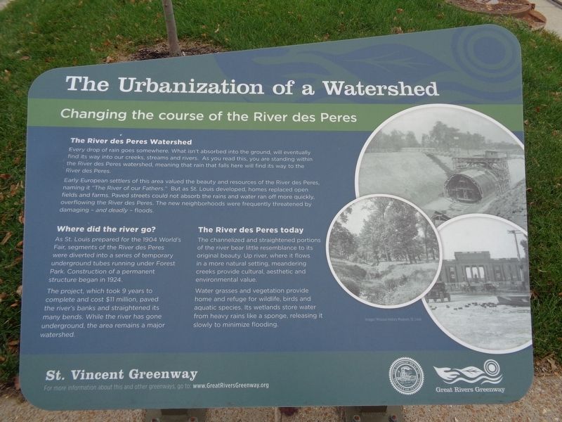 The Urbanization of a Watershed Marker image. Click for full size.