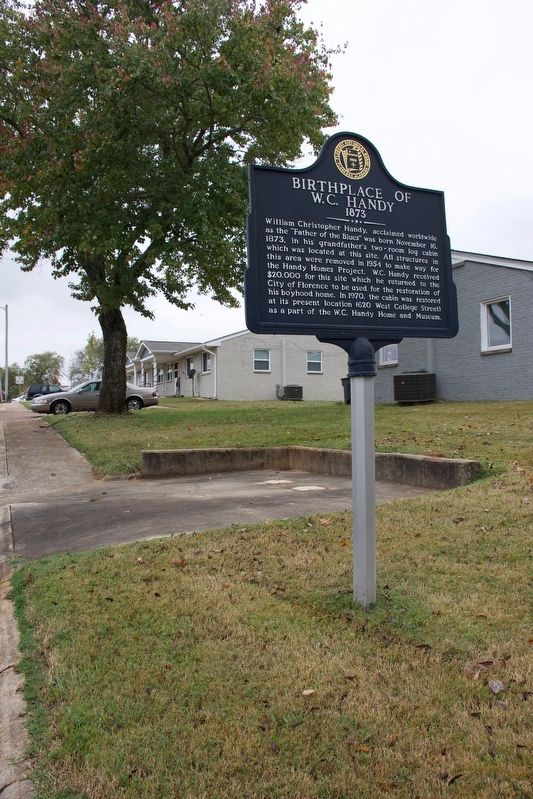 Birthplace of W. C. Handy 1873 Marker image. Click for full size.