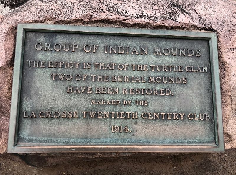 Group of Indian Mounds Marker. Click for full size. Group of Indian Mounds Marker image. Click for full size.