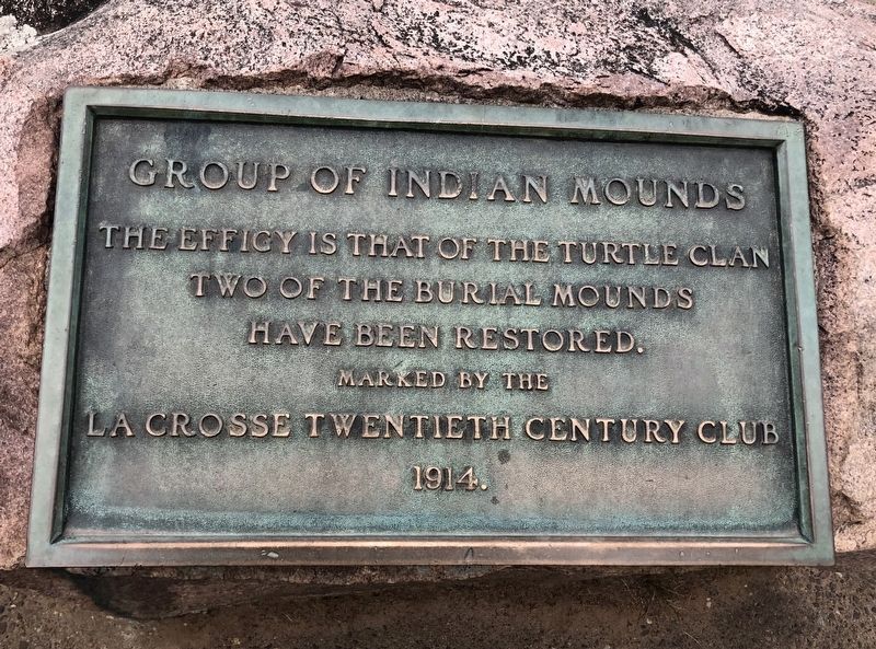 Group of Indian Mounds Marker image. Click for full size.