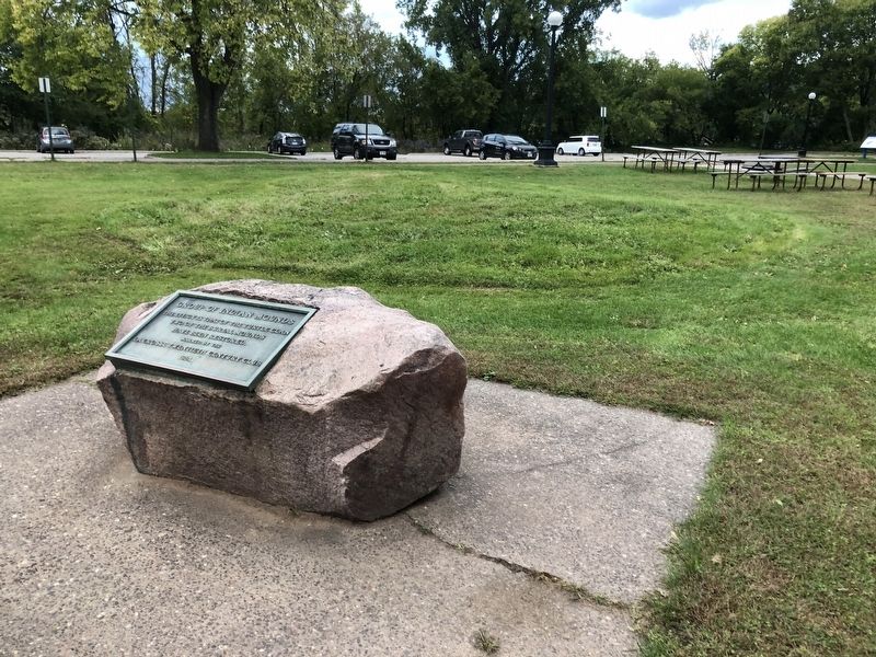 Group of Indian Mounds Marker. Click for more information. Group of Indian Mounds Marker image. Click for more information.