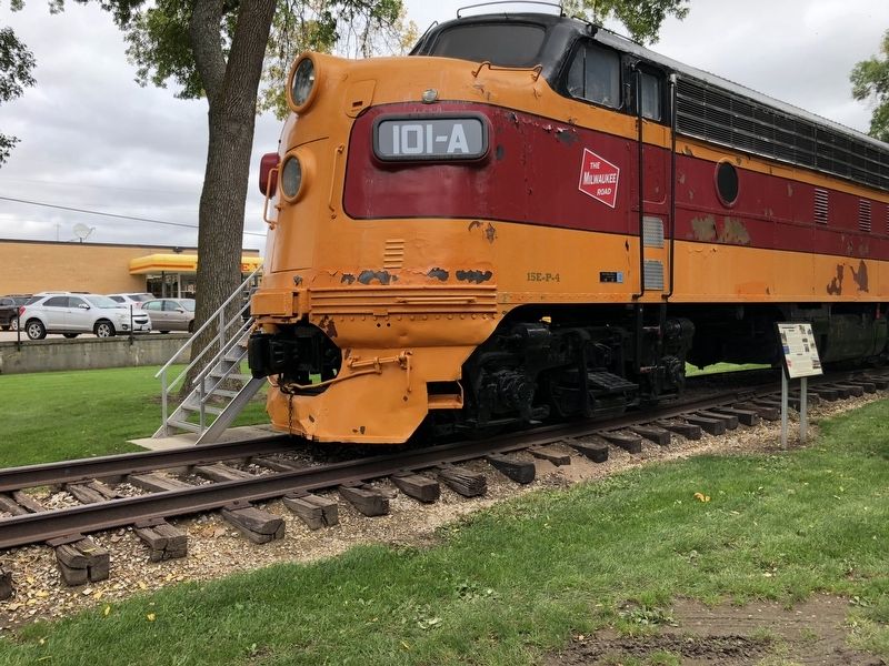 101-A Train - EMD Model FP7 Marker image. Click for full size.