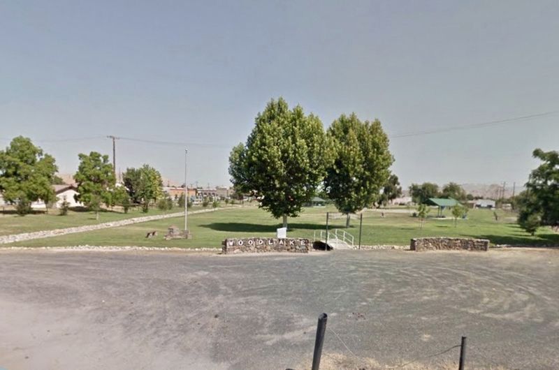 Woodlake Marker image. Click for full size.