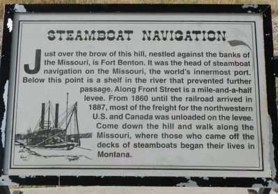 Steamboat Navigation Marker image. Click for full size.