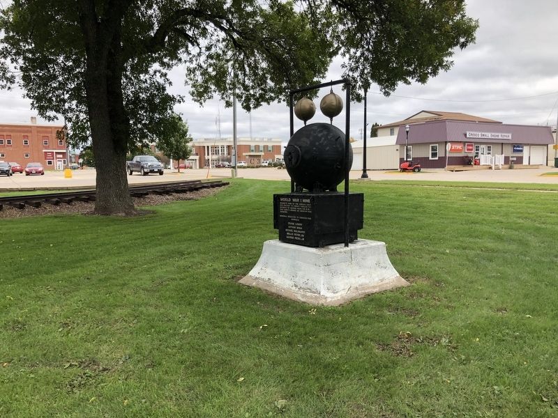 World War I Mine Marker. Click for full size. World War I Mine Marker image. Click for full size.