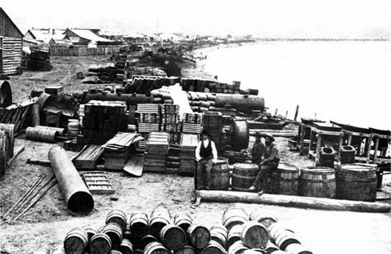 The levee at Fort Benton image. Click for full size.