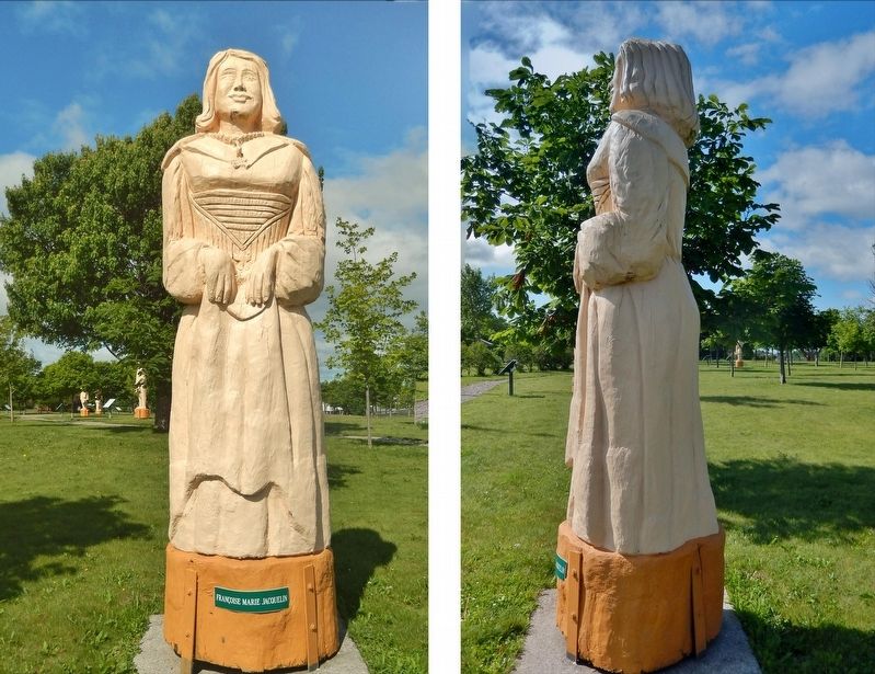 Françoise Marie Jacquelin Statue. Click for full size. Françoise Marie Jacquelin Statue image. Click for full size.