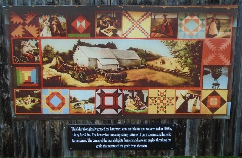 Former Murals Marker. Click for full size. Former Murals Marker image. Click for full size.