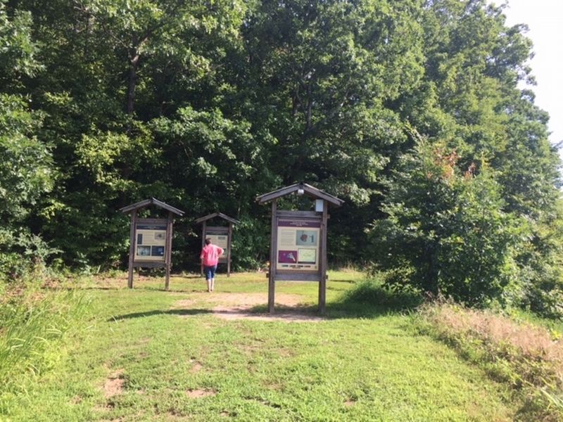 The Trail of Tears along the Memphis to Little Rock Road Marker. Click for full size. The Trail of Tears along the Memphis to Little Rock Road Marker image. Click for full size.