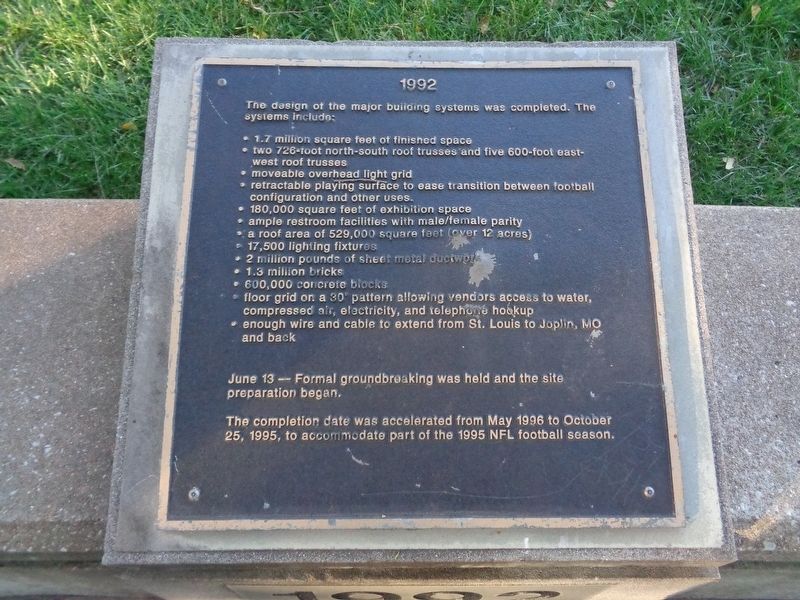 1992 Marker. Click for full size. 1992 Marker image. Click for full size.