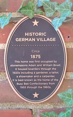 Circa 1875 Marker image. Click for full size.