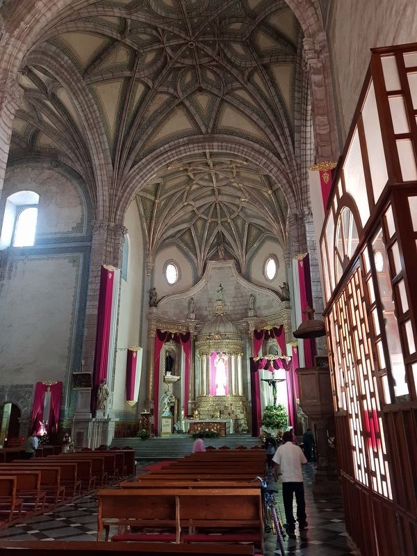 The altar at the Former Convent of San Agustn image. Click for full size.