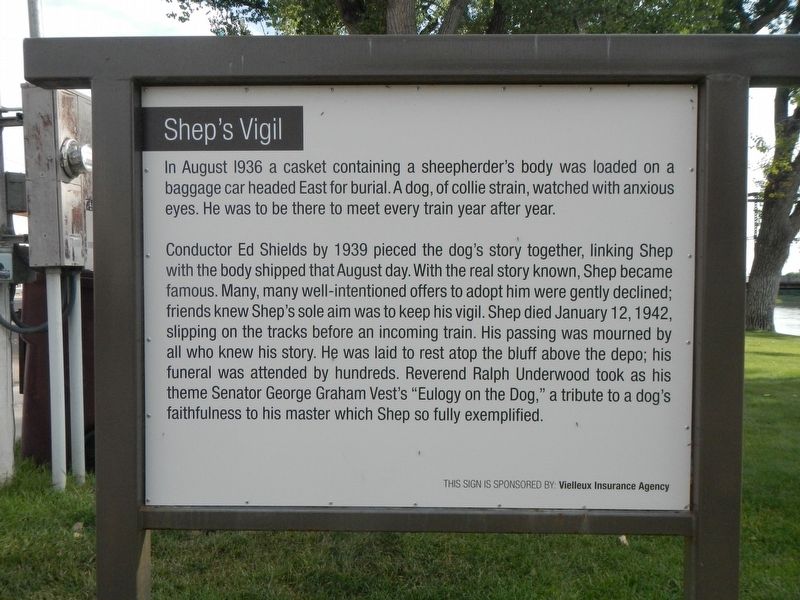 Shep's Vigil Marker image. Click for full size.