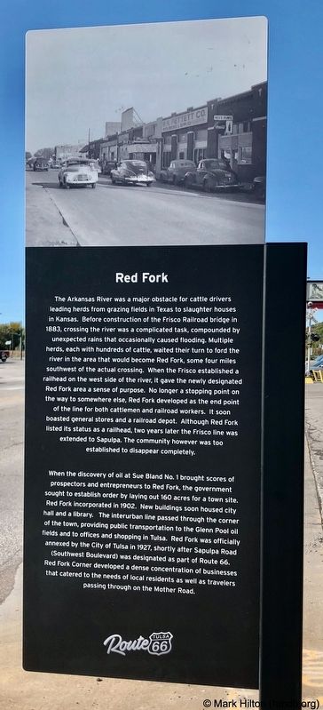 Red Fork Marker image. Click for full size.