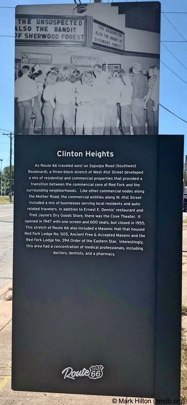Clinton Heights Marker image. Click for full size.