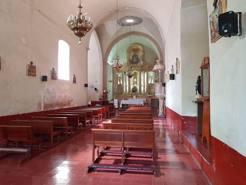 The interior of the Church of the Hospital image. Click for full size.