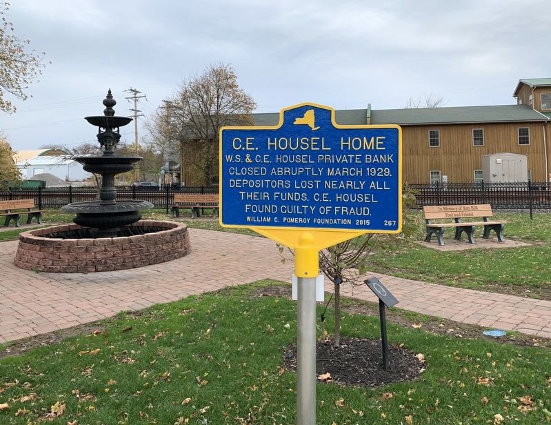 C.E. Housel Home Marker image. Click for full size.