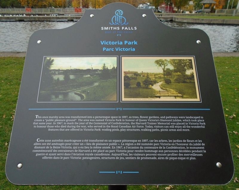 Parc Victoria Park Marker image. Click for full size.