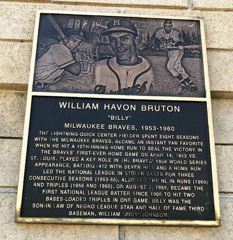 William Havon Bruton Marker image. Click for full size.