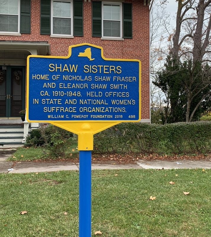 Shaw Sisters Marker image. Click for full size.