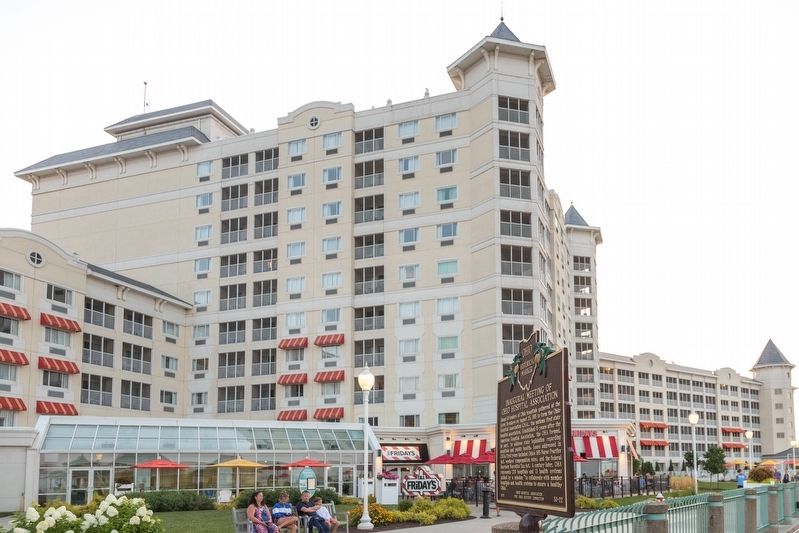 Hotel Breakers and Marker. Click for full size. Hotel Breakers and Marker image. Click for full size.