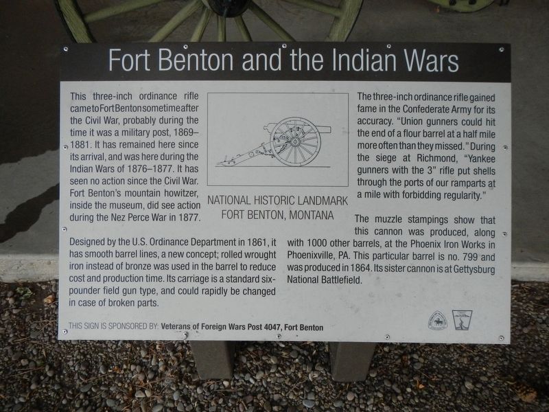 Fort Benton and the Indian Wars Marker image. Click for full size.