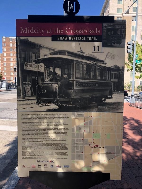Seventh Street Develops Marker image. Click for full size.
