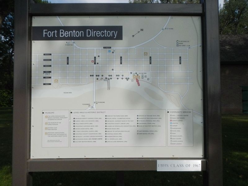 Fort Benton Directory image. Click for full size.