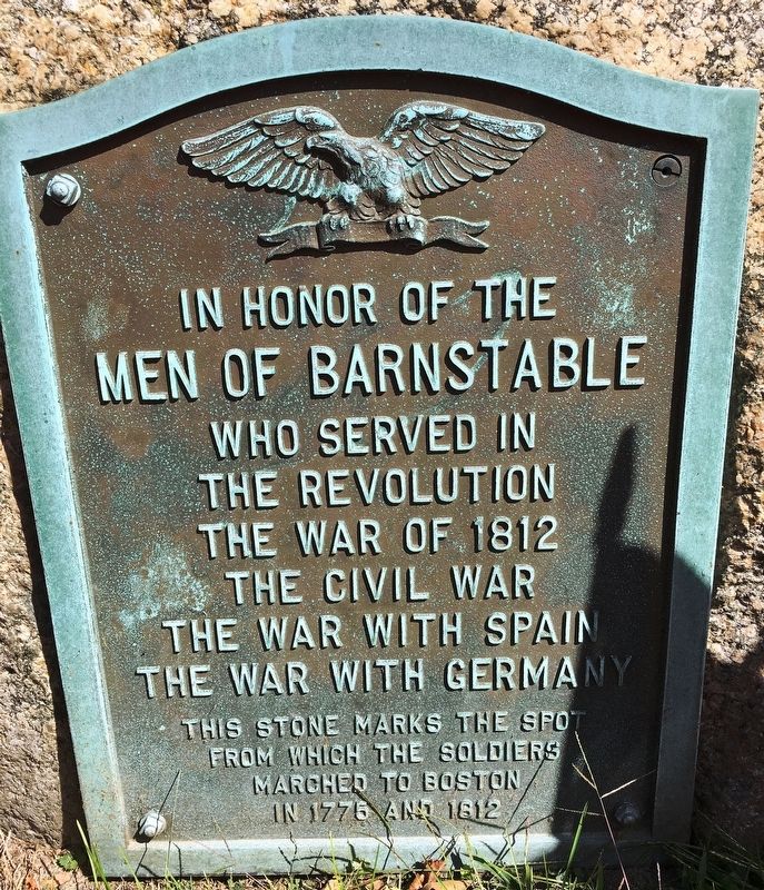 Men Of Barnstable Marker image. Click for full size.