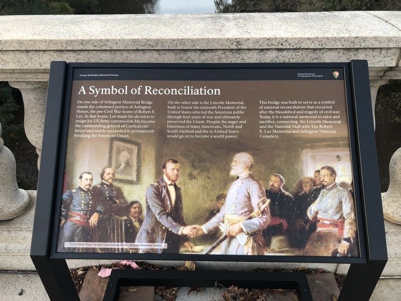 A Symbol of Reconciliation Marker image. Click for full size.