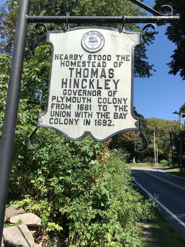 Thomas Hinckley Marker image. Click for full size.